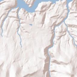 Daggett County Terrain Map