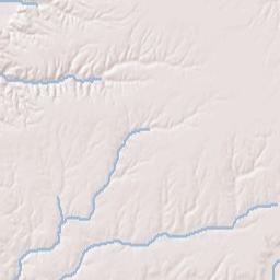 Henderson County Terrain Map