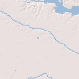 Huntington County Terrain Map