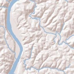 West Kittanning Terrain Map