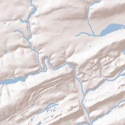 Tamaqua Terrain Map