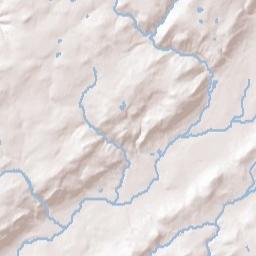 Long Valley Terrain Map