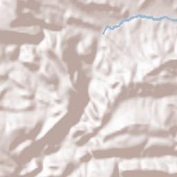 Martín del Río Terrain Map