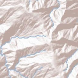 Janes Place California Terrain Map