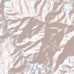 Burnt Ranch California Terrain Map