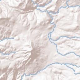 Montgomery Creek California Terrain Map