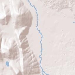 Hat Creek California Terrain Map