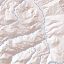 Glendevey Colorado Terrain Map