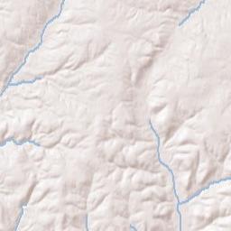 Widowville Ohio Terrain Map