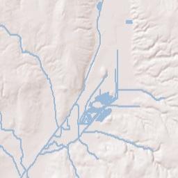 Burnetts Corners Ohio Terrain Map