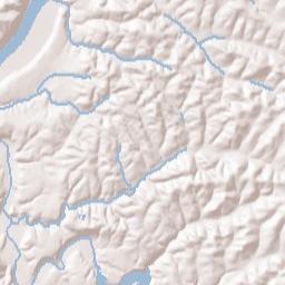 Lenape Heights Terrain Map