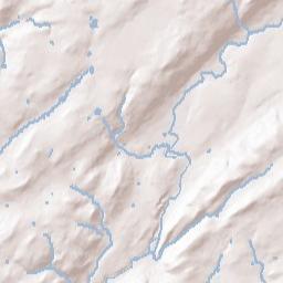 Califon Terrain Map