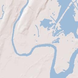 Newark, New Jersey Terrain Map