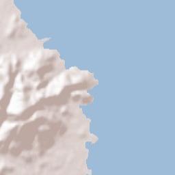San Teodoro Terrain Map
