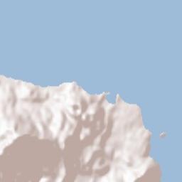 Lacco Ameno Terrain Map