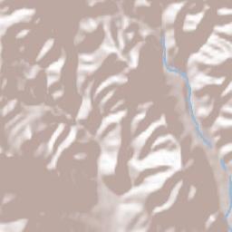 Capitignano Terrain Map