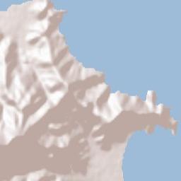 Thásos Terrain Map