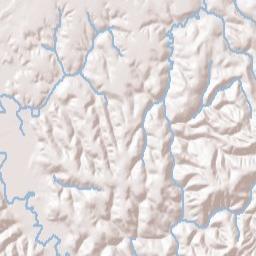 Pine Hills Terrain Map