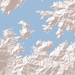 Sherman California Terrain Map
