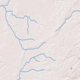 Blooming Grove Ohio Terrain Map