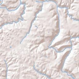 Sprucevale Ohio Terrain Map