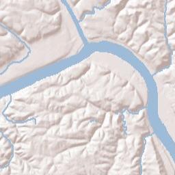 Monaca Terrain Map