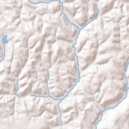 Indiana County Terrain Map