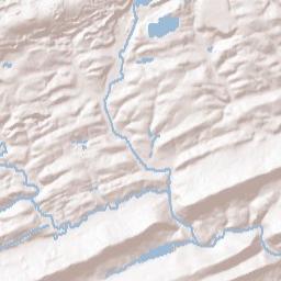 Schuylkill County Terrain Map