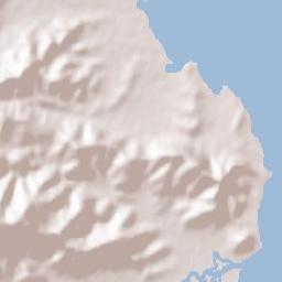 Budoni Terrain Map
