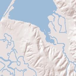 Hookton California Terrain Map