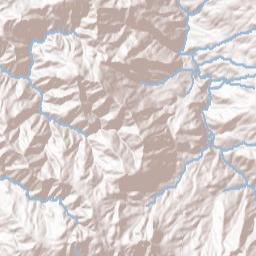 Humboldt County Terrain Map
