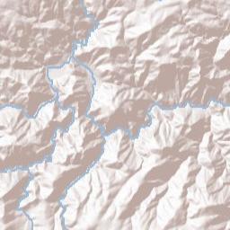 Larimer County Terrain Map