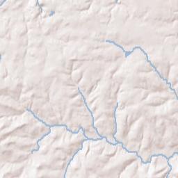 Paint Valley Ohio Terrain Map