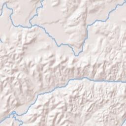 Sandyville Ohio Terrain Map