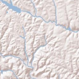 New Salisbury Ohio Terrain Map