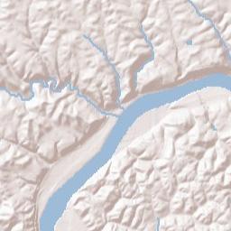 Vulcan Ohio Terrain Map