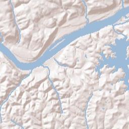 Pleasant Heights Ohio Terrain Map