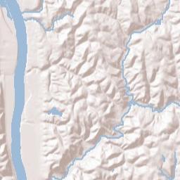 Aliquippa Terrain Map