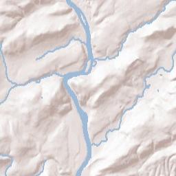 Raubsville Terrain Map