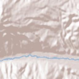 Calciano Terrain Map