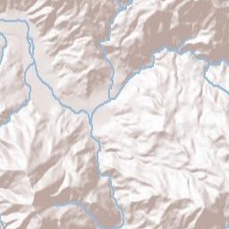 Hyampom California Terrain Map