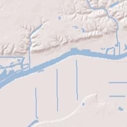 Glasford Terrain Map