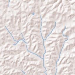 Jelloway Ohio Terrain Map