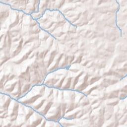Saltillo Ohio Terrain Map