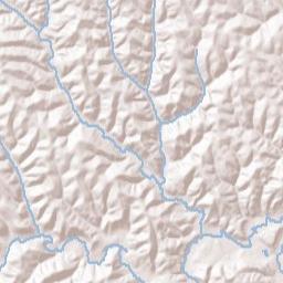 Wattsville Ohio Terrain Map