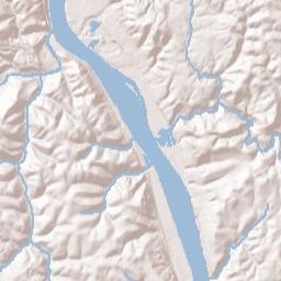 Yellow Creek Ohio Terrain Map
