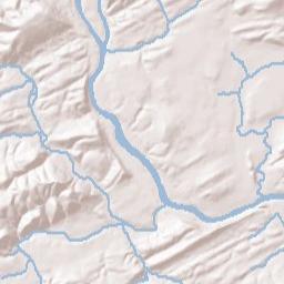 Juniata County Terrain Map