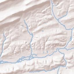 Pine Grove Terrain Map