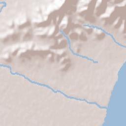 Alcanar Terrain Map