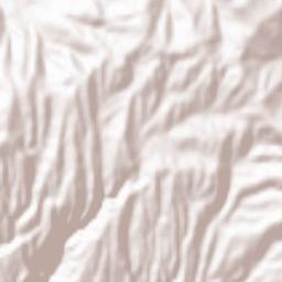 Uzgen District Terrain Map